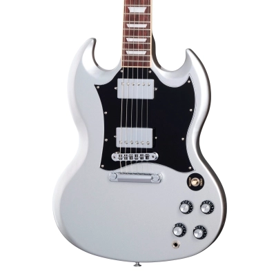SG Standard Electric Guitar with Softshell Case - Silver Mist