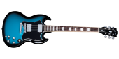 Gibson - SG Standard w\/Softshell Case - Pelham Blue Burst