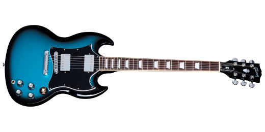 Gibson - SG Standard w/Softshell Case - Pelham Blue Burst