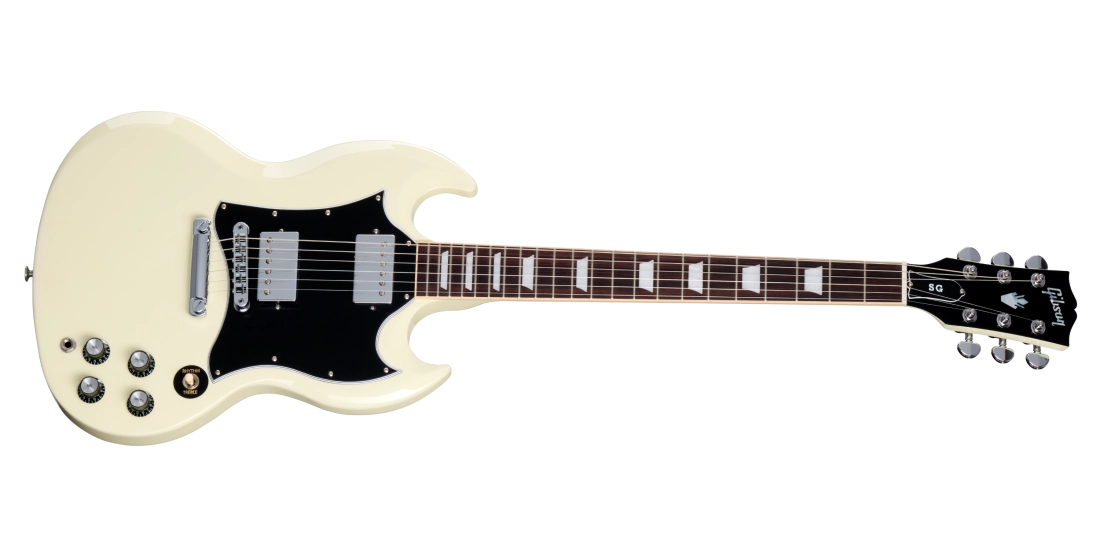 SG Standard Electric Guitar with Softshell Case - Classic White