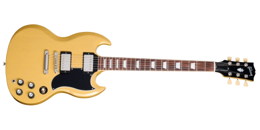 Gibson - SG Standard 61 Stopbar w/Hardshell Case - TV Yellow