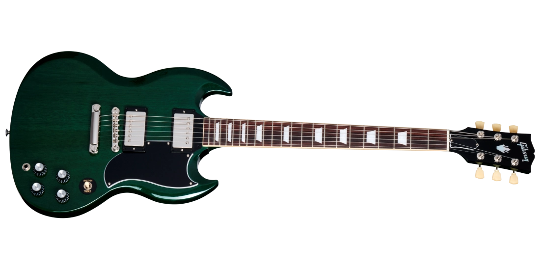 SG Standard \'61 Stopbar w/Hardshell Case - Translucent Teal