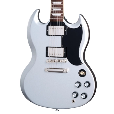 SG Standard \'61 Stopbar w/Hardshell Case - Silver Mist