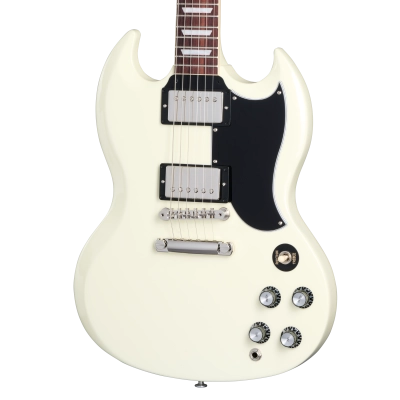 SG Standard \'61 Stopbar w/Hardshell Case - Classic White