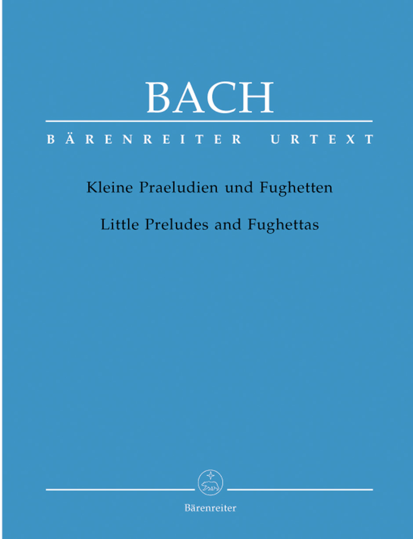 Little Preludes and Fughettas - Bach/Topel/Erenyi - Piano - Book