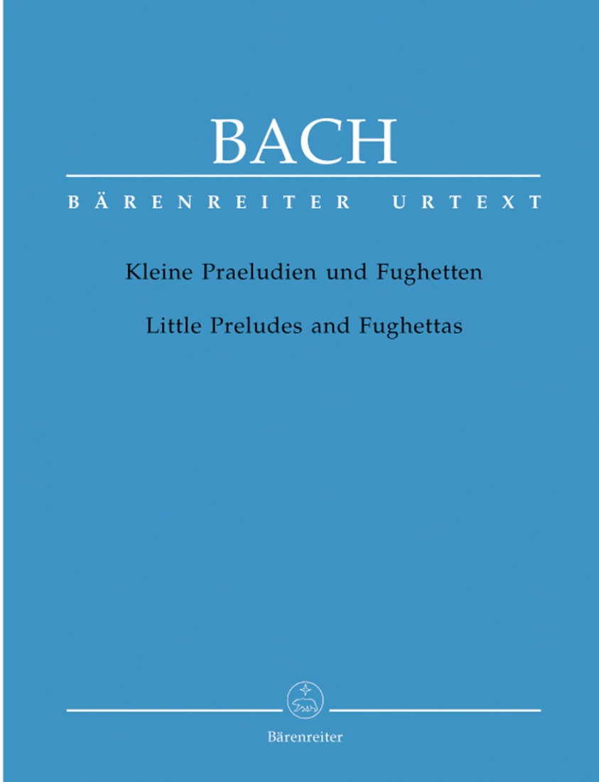 Little Preludes and Fughettas - Bach/Topel/Erenyi - Piano - Book