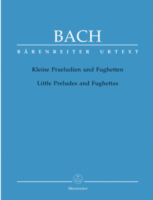 Baerenreiter Verlag - Little Preludes and Fughettas - Bach/Topel/Erenyi - Piano - Book