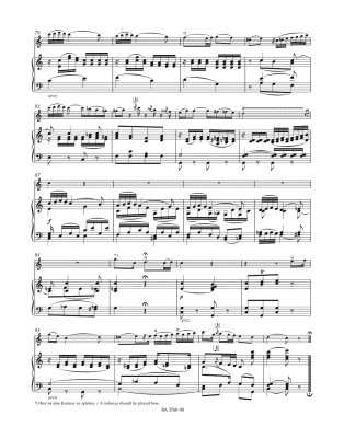 Andante for Flute and Orchestra in C major K. 315 (285e) - Mozart/Giegling - Flute/Piano Reduction - Sheet Music