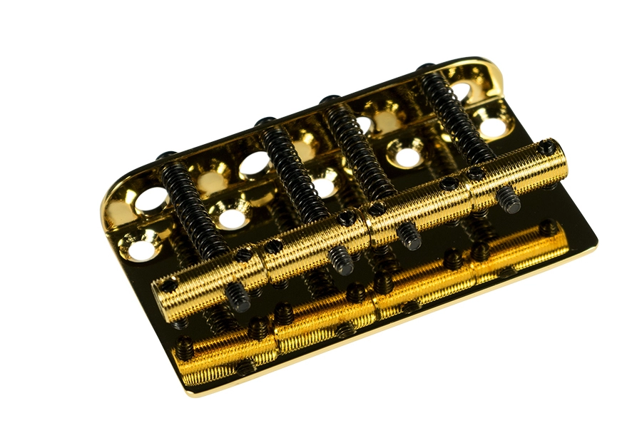 Vintage 4-String Bridge for American 58 Bass - Gold