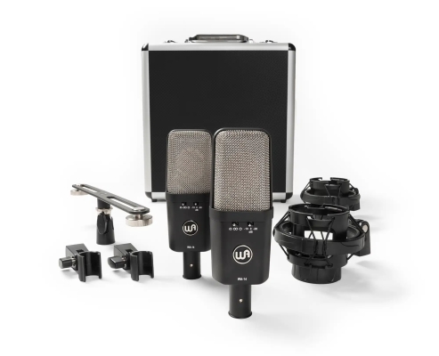 Warm Audio - WA-14 Large-Diaphragm Transformer-Balanced Condenser Microphone - Stereo Pair