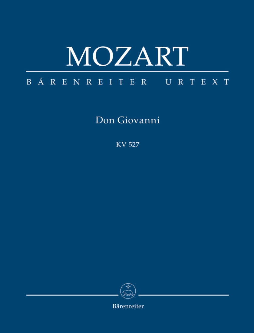 Don Giovanni K. 527, Dramma giocoso (Opera) in two acts - Mozart/Plath/Rehm - Study Score - Book