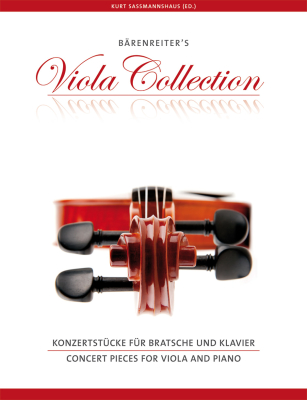 Baerenreiter Verlag - Concert Pieces for Viola and Piano - Sassmannshaus - Viola/Piano - Book