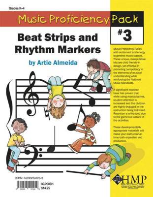 Heritage Music Press - Music Proficiency Pack #3 - Beat Strips and Rhythm Markers