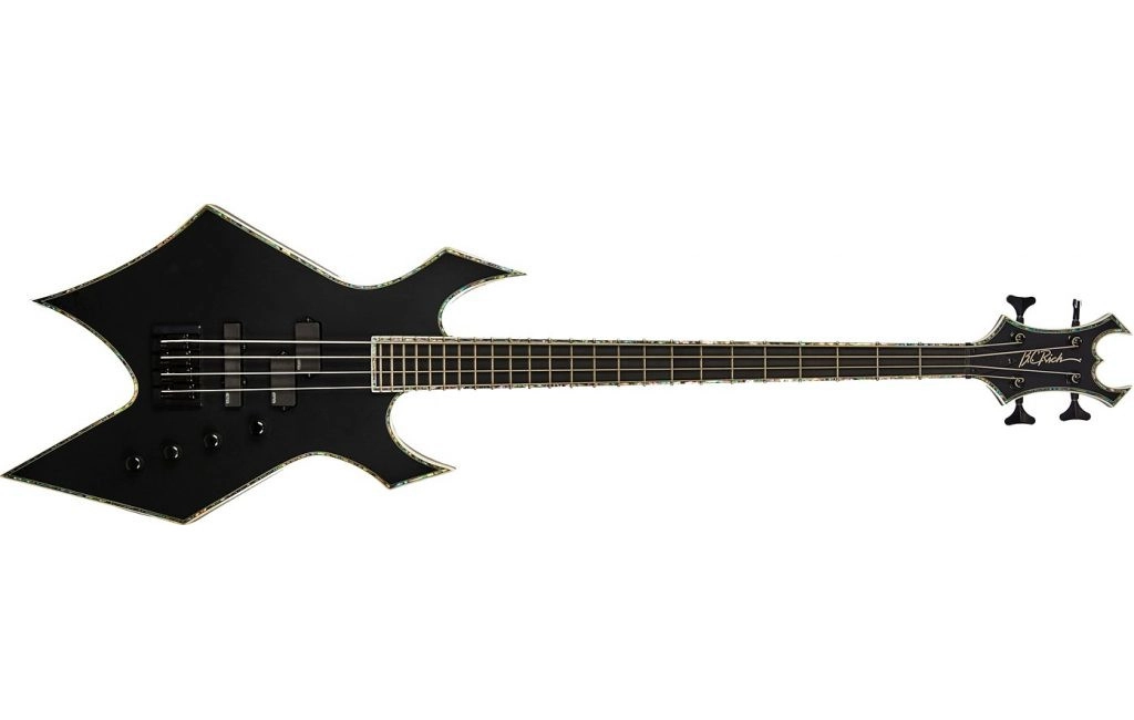 Chris Kael Signature Warlock Electric Bass - Satin Black