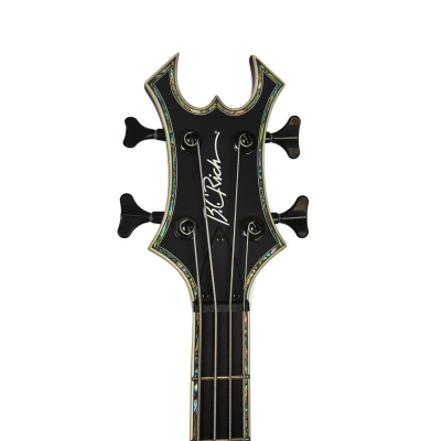 Chris Kael Signature Warlock Electric Bass - Satin Black