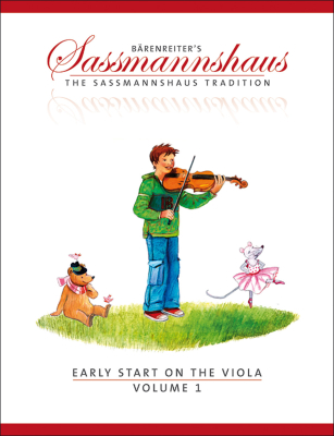 Baerenreiter Verlag - Early Start on the Viola, Volume1 Sassmannshaus Alto Livre