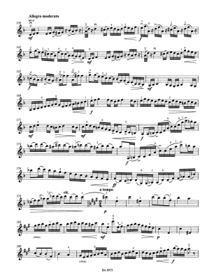 Concertino in Hungarian Style in A minor op. 21 - Rieding/Sassmannshaus - Violin/Piano - Book