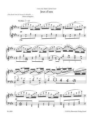 Jeux d\'eau - Ravel/Southon - Piano - Sheet Music