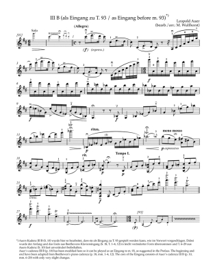 Cadenzas to Beethoven\'s Concerto for Violin and Orchestra op. 61 - Beethoven/Wulfhorst - Violin - Book