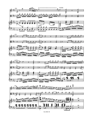 Sinfonia in E-flat major K. 364 (320d) - Mozart/Mahling - Violin/Viola/Piano - Parts