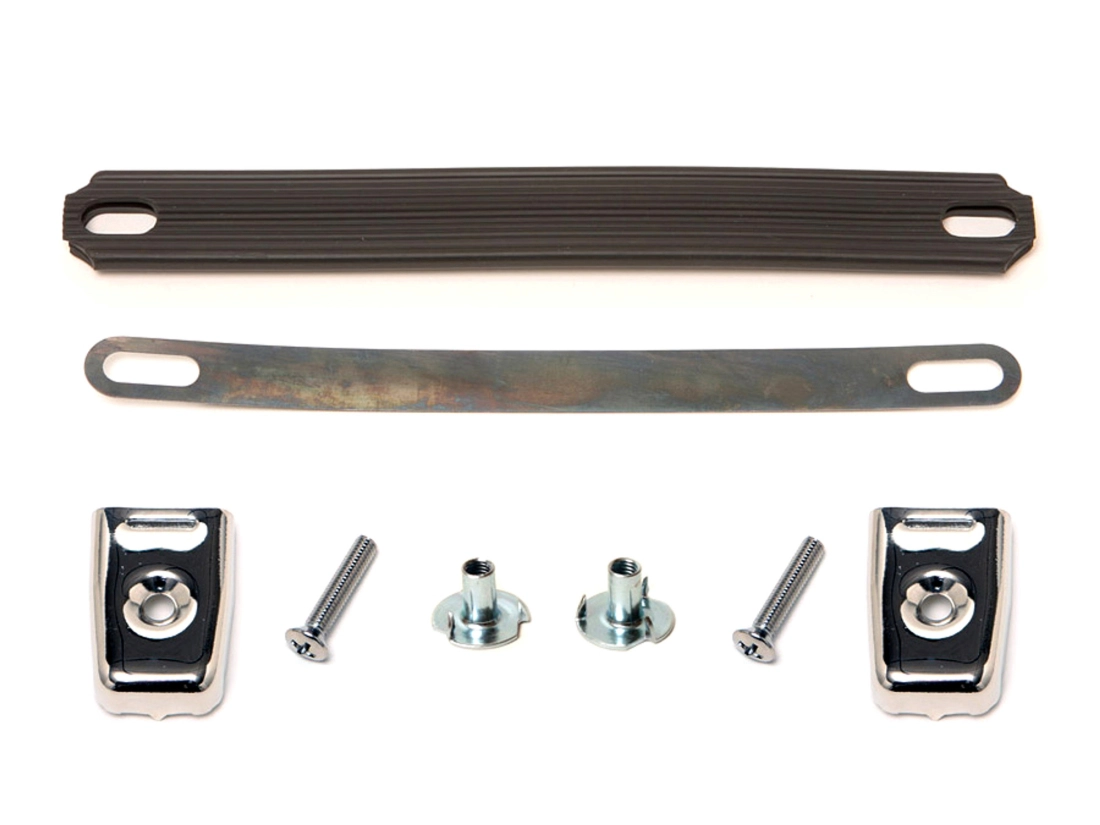 Handle Kit with Rubber Sleeve - Chrome