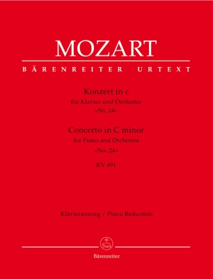 Baerenreiter Verlag - Concerto no. 24 in C minor K. 491 - Mozart/Beck - Piano/Piano Reduction - Book