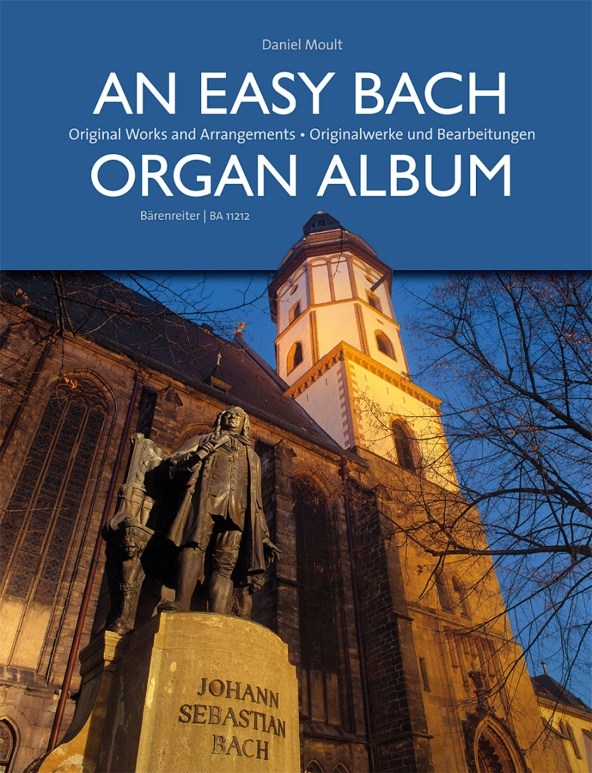 An Easy Bach Organ Album - Bach/Moult - Organ - Book