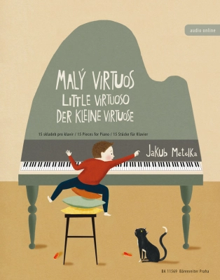 Little Virtuoso - Metelka - Piano - Book/Audio Online