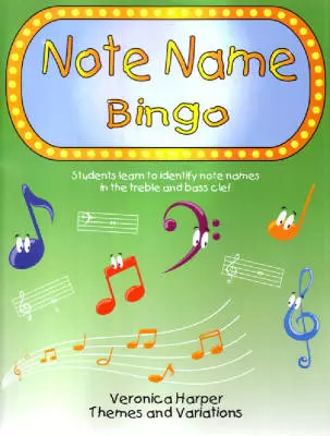 Themes & Variations - Note Name Bingo - Harper - Classroom Kit