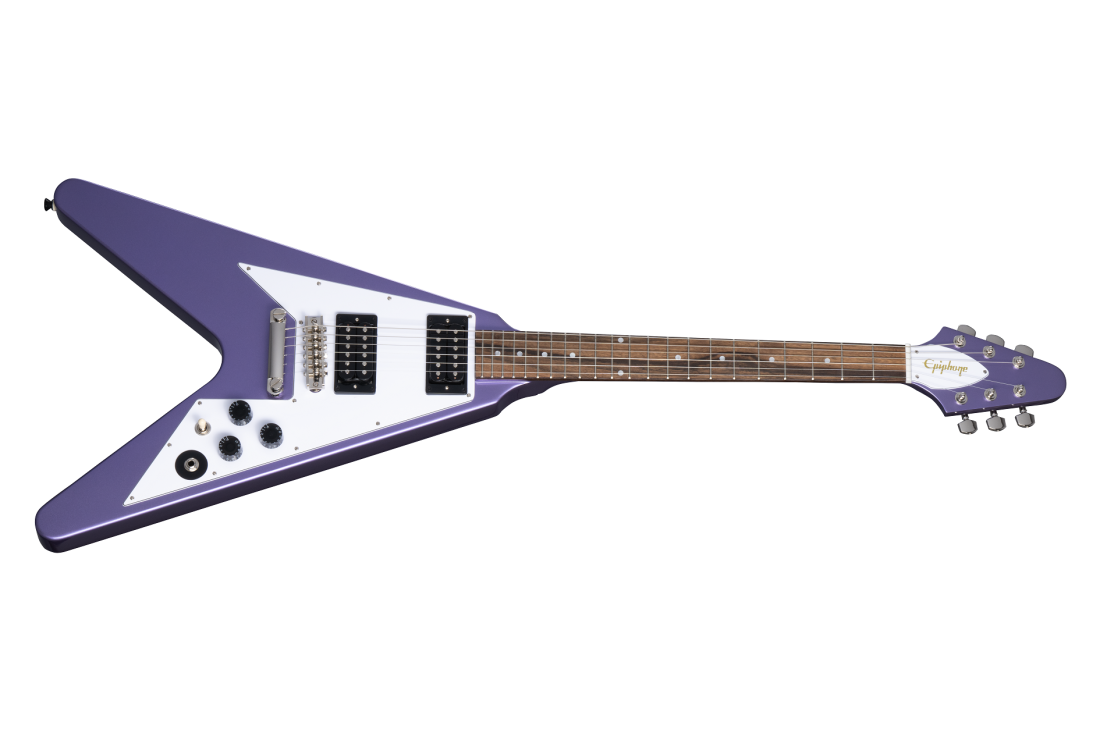 Kirk Hammett 1979 Flying V with Case - Purple Metallic