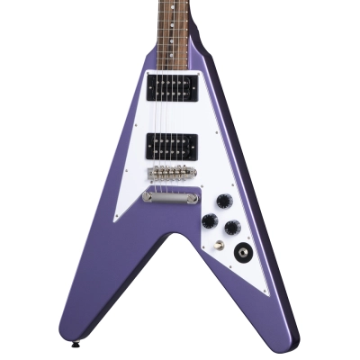 Kirk Hammett 1979 Flying V with Case - Purple Metallic