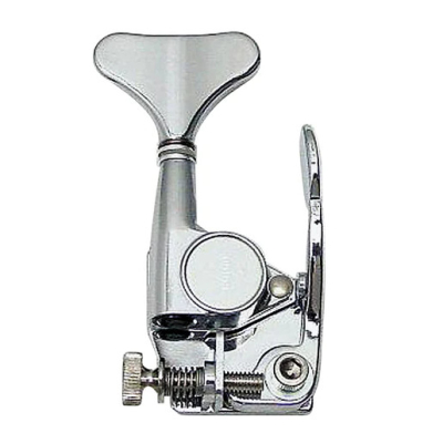 Hipshot - GB7 Bass Extender with Double Stop Lever - Chrome, Treble Side