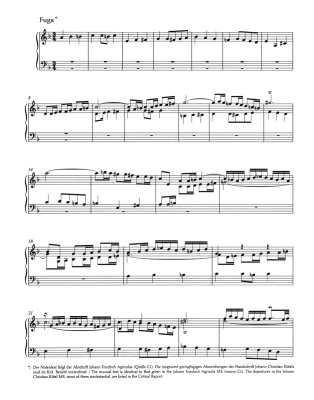 Chromatic Fantasia and Fugue in D minor BWV 903 - Bach/Wolf - Piano - Book