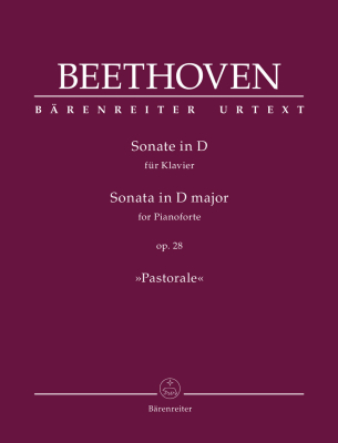 Baerenreiter Verlag - Sonata in D major op. 28 Pastorale - Beethoven/Del Mar - Piano - Sheet Music