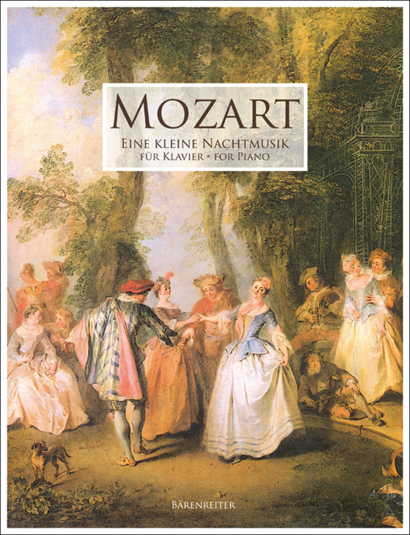 Serenade in G major \'\'Eine kleine Nachtmusik\'\' K. 525 - Mozart/Topel - Piano Arrangement - Book