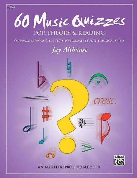 60 Music Quizzes for Theory and Reading