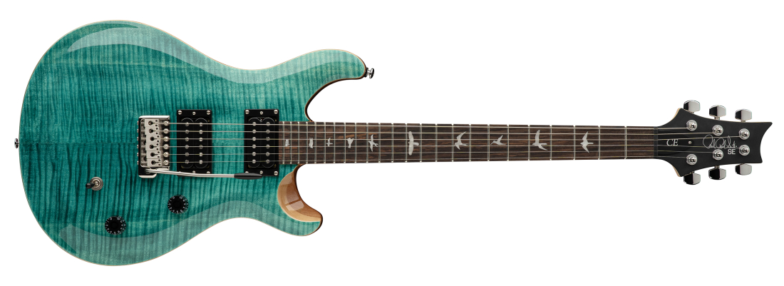 SE CE 24 Electric Guitar with Gigbag - Turquoise