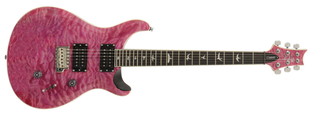 美品 PRS SE custom24 Buy PRS SE Custom 24 Quilt Electric Guitar in Violet w/Gig