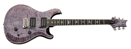 SE Custom 24 Quilt Electric Guitar with Gigbag - Violet