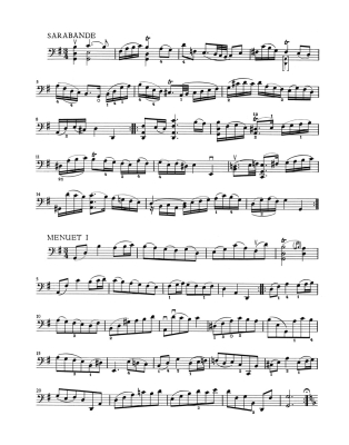 Suite I for Violoncello solo BWV 1007 (Jubilee Edition) - Bach - Cello - Sheet Music