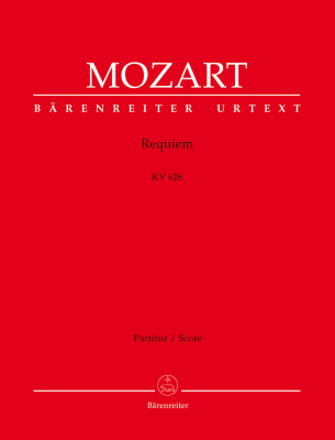 Baerenreiter Verlag - Requiem K. 626 - Mozart/Sussmayr/Nowak - Full Score - Book