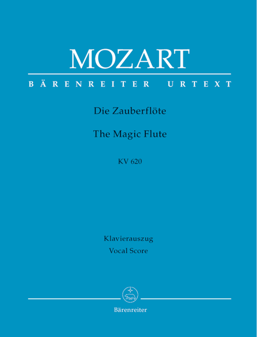 The Magic Flute K. 620 - Mozart/Gruber/Orel - Vocal Score - Book (Hardbound)