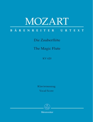 Baerenreiter Verlag - The Magic Flute K. 620 - Mozart/Gruber/Orel - Vocal Score - Book (Hardbound)