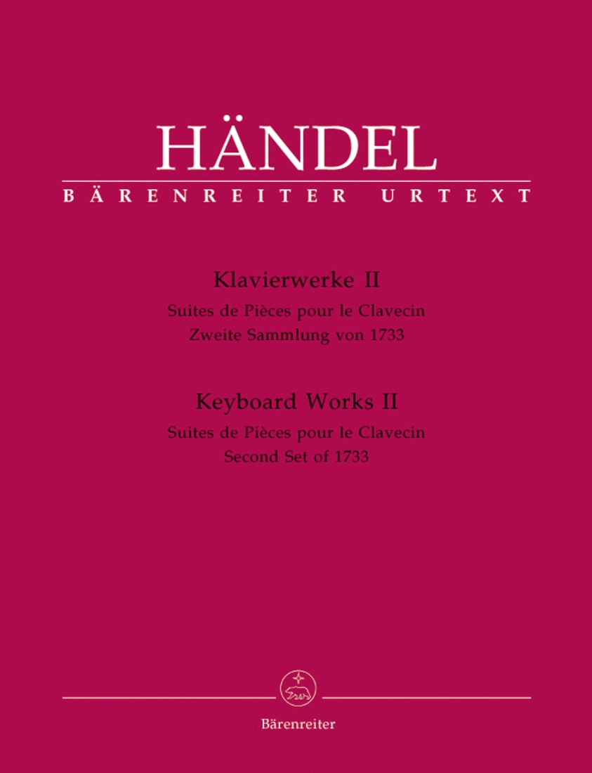 Keyboard Works, Volume 2 HWV 434-442 - Handel/Northway/Best - Piano - Book