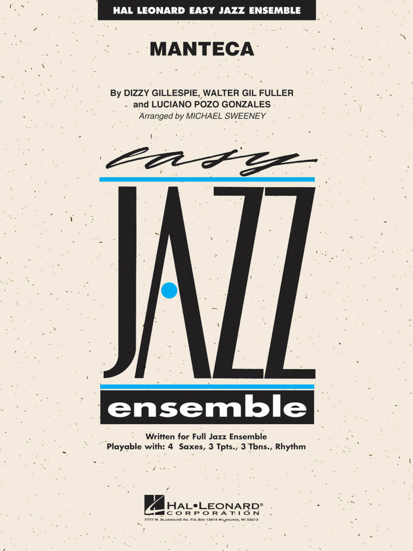 Manteca - Fuller /Gonzales /Gillespie /Sweeney - Jazz Ensemble - Gr. 2