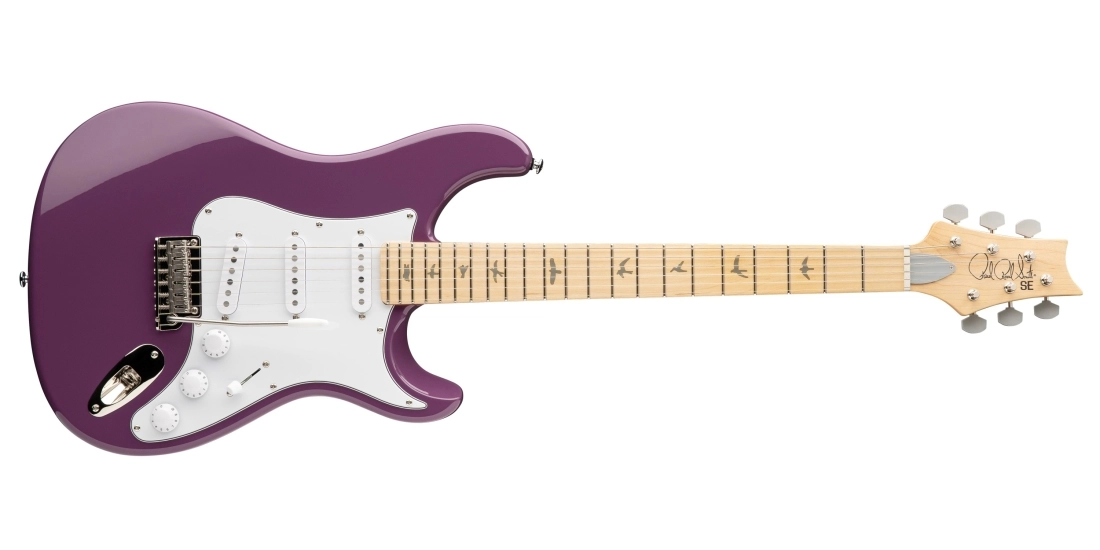 SE Silver Sky Maple Electric Guitar - Summit Purple