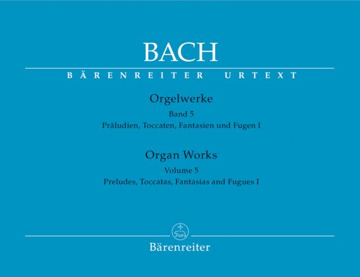 Baerenreiter Verlag - Organ Works, Volume 5 - Bach/Kilian - Organ - Book