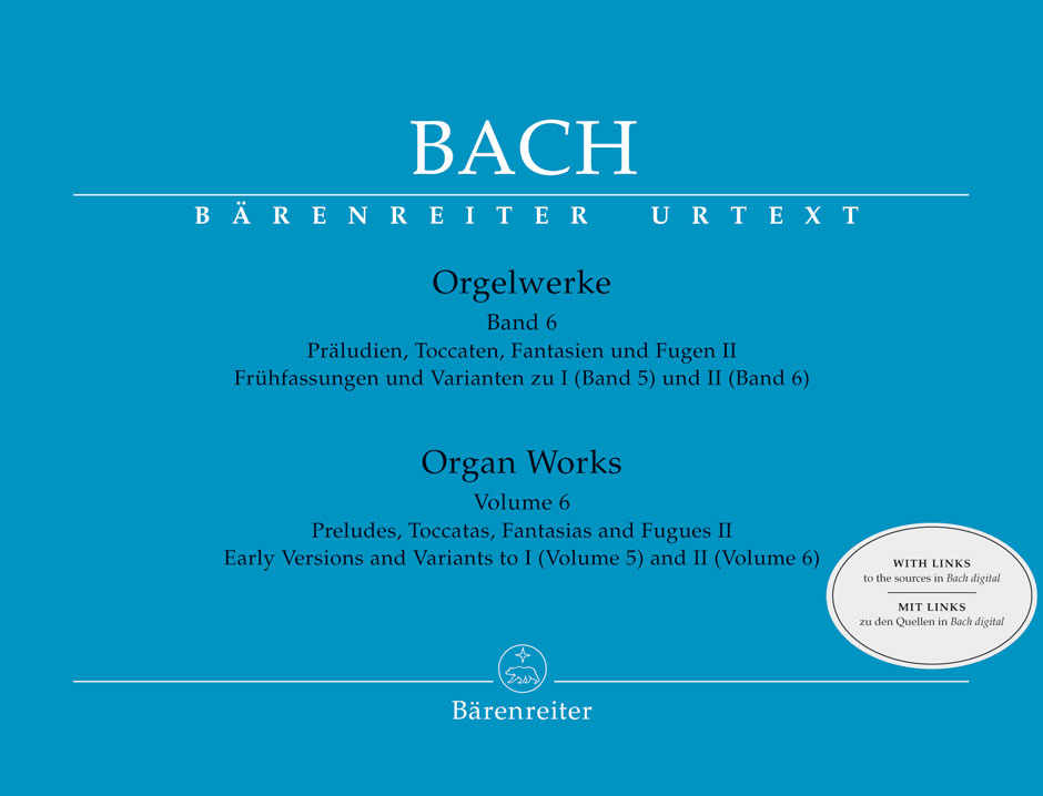 Organ Works, Volume 6 - Bach/Kilian/Wollny - Organ - Book