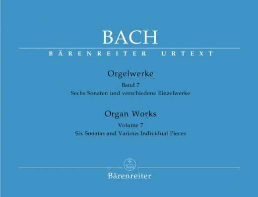 Baerenreiter Verlag - Organ Works, Volume 7 - Bach/Kilian - Organ - Book