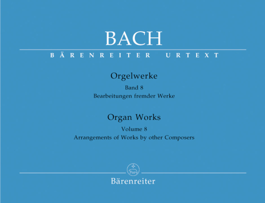 Baerenreiter Verlag - Organ Works, Volume 8 - Bach/Heller - Organ - Book